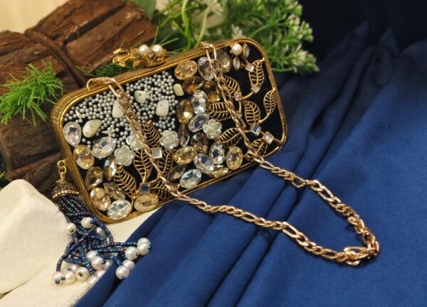 Resin 3D handmade mini clutch - Image 2