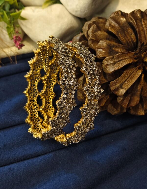 RP jarao bangles with gold polish - Image 2