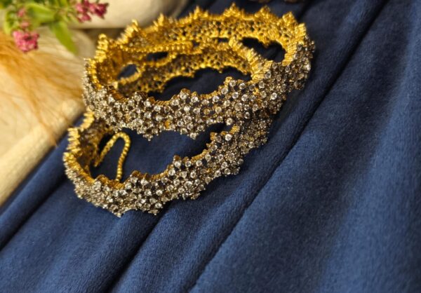 RP jarao bangles with gold polish - Image 3