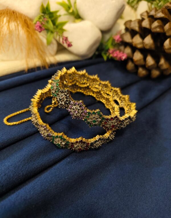 RP jarao bangles with gold polish - Image 2