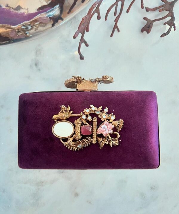 Swarovski clutch