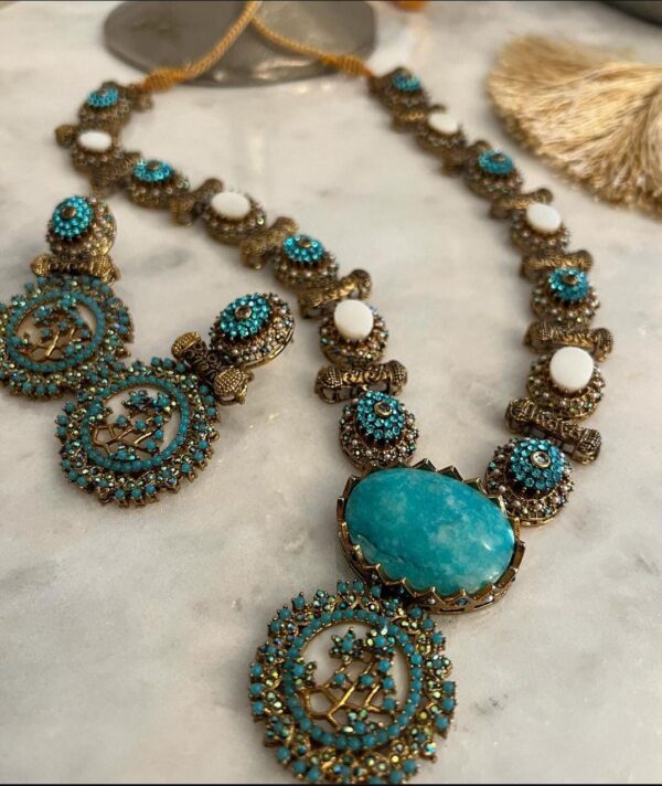 Handmade feroza Mala