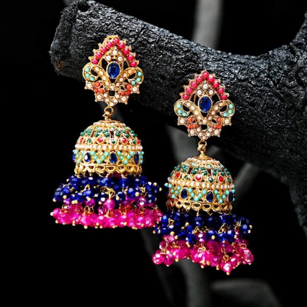 Nuratan Sona polish jumki pink and blue color