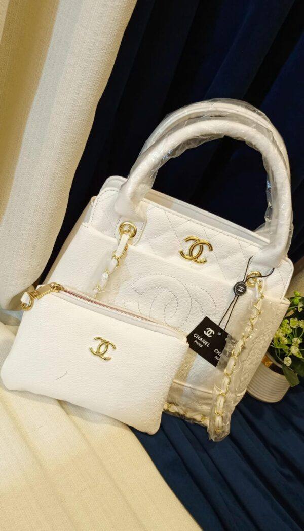 Premium quality of channel  medium size bag with small bag - Image 2