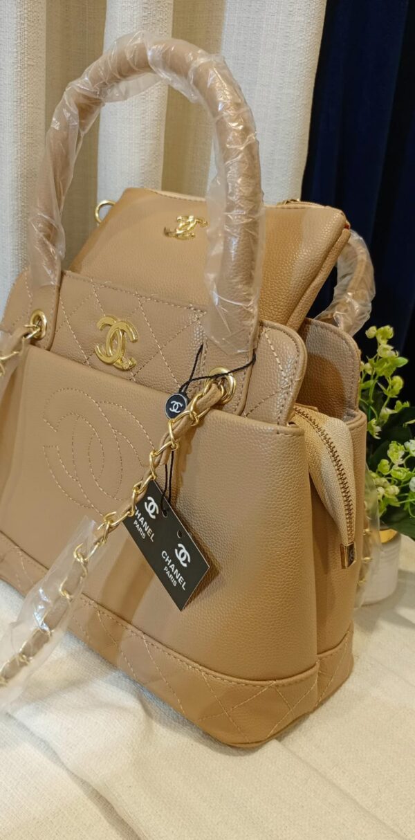 Premium quality of channel  medium size bag with small bag - Image 2