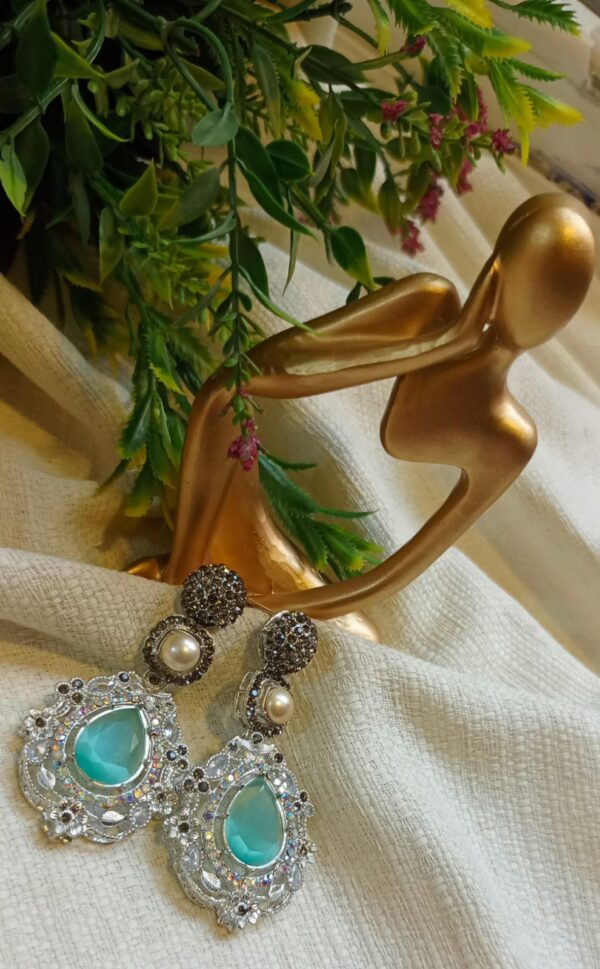 Beautiful zercone light weighted earrings - Image 2
