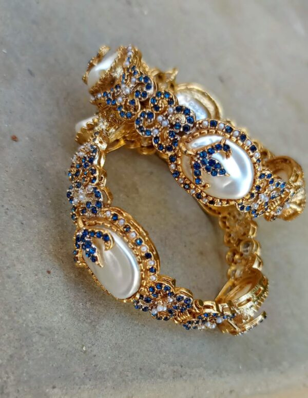 Mother of pearl high quality bangles - Image 3