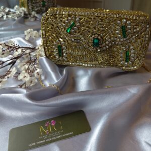 Mughal-Inspired Jewel Clutch Big Size