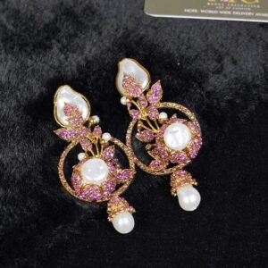 Gul_e_Noor Pearl Blossom Earring