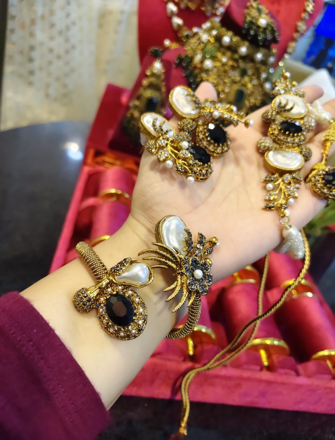 ๐Royal Vintage Elegance Statement Jewelry Set ๐ - Image 2