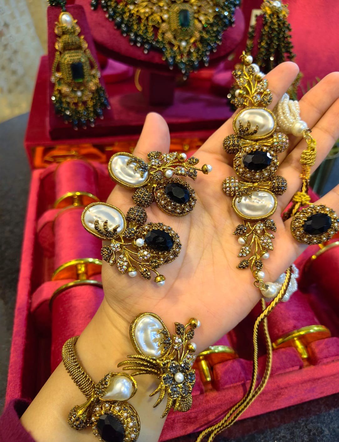 ๐Royal Vintage Elegance Statement Jewelry Set ๐ - Image 3