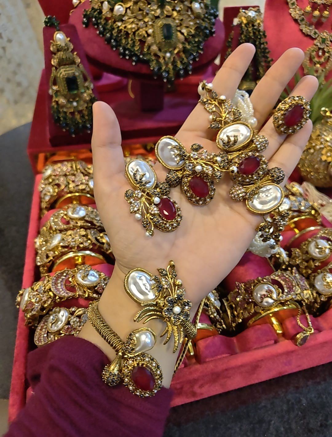 ๐Royal Vintage Elegance Statement Jewelry Set ๐ - Image 6
