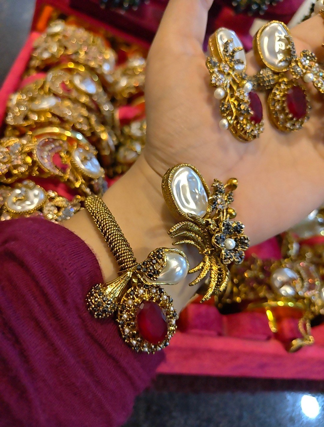 ๐Royal Vintage Elegance Statement Jewelry Set ๐ - Image 5