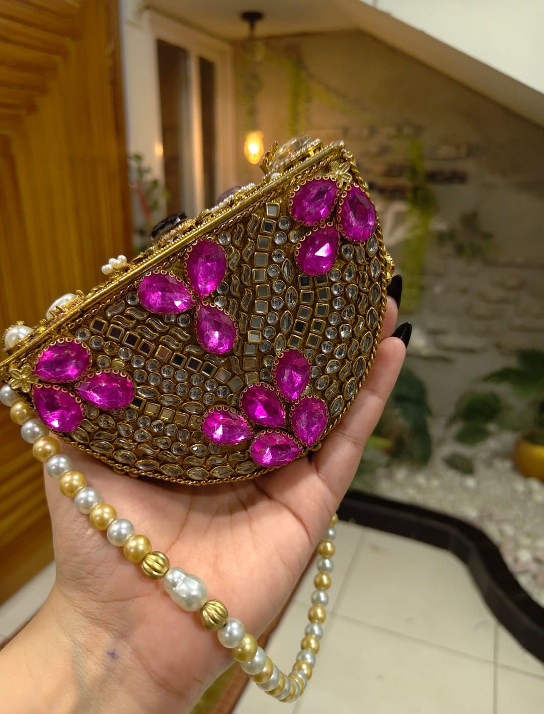 Half Moon Clutch